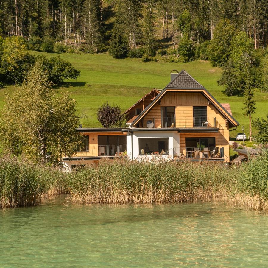 Ferienhof Neusacher Moser Weissensee Bagian luar foto