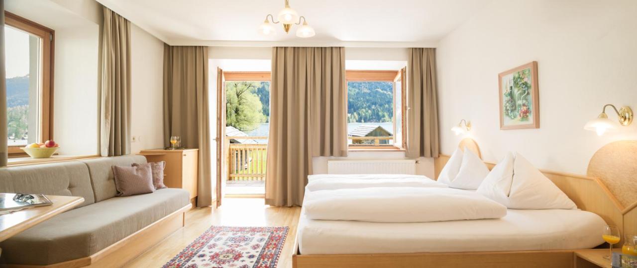 Ferienhof Neusacher Moser Weissensee Bagian luar foto