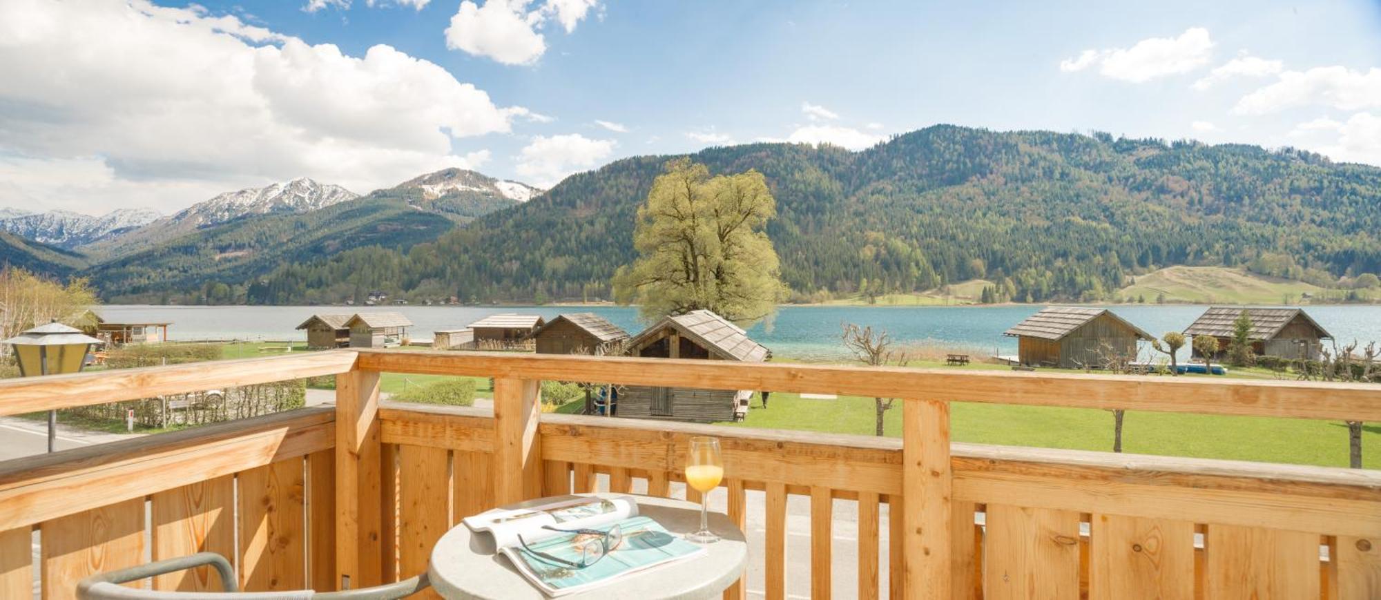 Ferienhof Neusacher Moser Weissensee Bagian luar foto